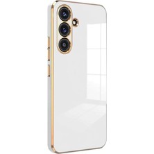 Eyesofu Samsung Galaxy M34 5g Kılıf Volet Silikon - Beyaz - EYESO4357-6250