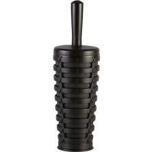 M-E22-10-10 Tuvalet FIRÇASI,%100 Plastik, Kahve