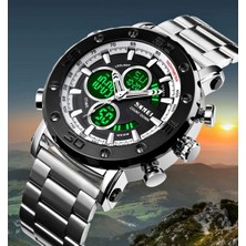 Skmei 1636 Dijital Analog Relogio Erkek Kol Saati