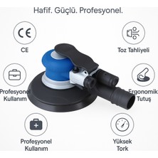 Wufu Havalı Pnömatik Zımpara Makinesi – Endüstriyel Güç, Yüksek Performans!