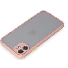 Eyesofu iPhone 11 Kılıf Montreal Silikon Kapak - Pembe - EYESO1376-4592