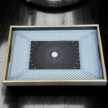 Glore A08-LARA El Geçmeli Tepsi 31X46