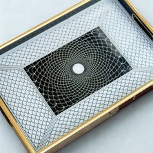 Glore A08-LARA El Geçmeli Tepsi 31X46