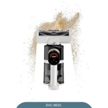Sinbo SVC-8635 Bldc Motorlu Dikey Kablosuz Şarjlı LED Aydınlatmalı Süpürge