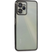 Eyesofu Realme C35 Kılıf Lensli Silikon - Siyah - EYESO7527-3986