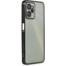 Eyesofu Realme C35 Kılıf Lensli Silikon - Siyah - EYESO7527-3986