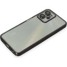 Eyesofu Realme C35 Kılıf Lensli Silikon - Siyah - EYESO7527-3986
