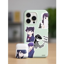 Zipzap Komi Can't Communicate Anime Telefon Laptop Bullet Journal Yapışkanlı Folyo Sticker Paketi