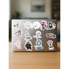 Zipzap Puella Magi Madoka Magica Anime Telefon Laptop Bullet Journal Yapışkanlı Folyo Sticker Paketi