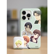 Zipzap Fruits Basket Anime Telefon Laptop Bullet Journal Yapışkanlı Folyo Sticker Paketi