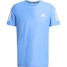 Adidas Otr B Tee JX2212 Erkek Mavi Tişört