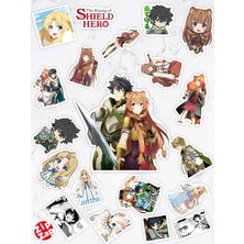 Zipzap The Rising Of The Shield Hero Tate No Yuusha No Nariagari Anime Telefon Laptop Bullet Journal Yapışkanlı Folyo Sticker Paketi