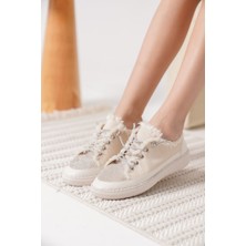 Ankle Bej Kadın Günlük Ayakkabı