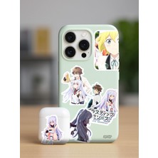 Zipzap Plastic Memories Anime Telefon Laptop Bullet Journal Yapışkanlı Folyo Sticker Paketi