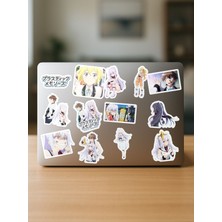 Zipzap Plastic Memories Anime Telefon Laptop Bullet Journal Yapışkanlı Folyo Sticker Paketi