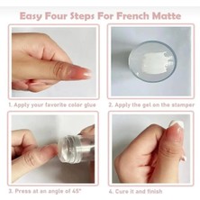 Tırnak Süs Damgalama French Stamper Aleti