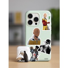 Zipzap One Punch Man Anime Telefon Laptop Bullet Journal Yapışkanlı Folyo Sticker Paketi
