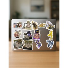 Zipzap Jojo No Kimyou Na Bouken Part 3 Anime Telefon Laptop Bullet Journal Yapışkanlı Folyo Sticker Paketi