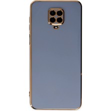 Eyesofu Xiaomi Redmi Note 9 Pro Kılıf Volet Silikon - Mavi - EYESO4859-7505