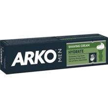 Arko Traş Kremi Seti Traş Ahşap Saplı Fırça 4 Set