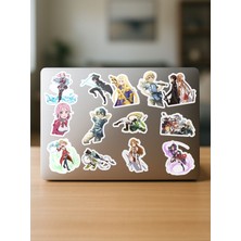 Zipzap Sword Art Online Sao Anime Telefon Laptop Bullet Journal Yapışkanlı Folyo Sticker Paketi