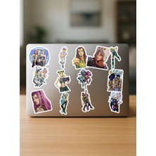 Zipzap Jojo No Kimyou Na Bouken Part 6 Anime Telefon Laptop Bullet Journal Yapışkanlı Folyo Sticker Paketi