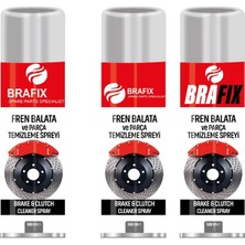 BRAFIX-147258369 - Fren Balata Temizleyici Sprey 500 ml Brafıx ( Koli Içi:30) (Palet ADEDİ:1890) Hexanlı