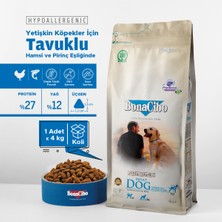 Adult Dog Tavuklu ve Balıklı Yetişkin Köpek Maması, 4 Kg, Tüm Irklar Için, Doğal, Şeker Içermez