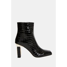 Katy Perry The Hollow Kadın Siyah Croco Topuklu Tasarım Bot