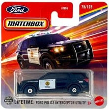 Matchbox Tekli Arabalar Ford Police Interceptor Utility JBT10