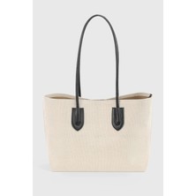 Soft Siyah Kadın Retro El Ve Omuz  Shopper Çanta 264