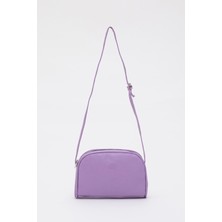 Lila Shk25 Mini Urban Çapraz Askılı Tek Bölmeli Suni Deri Kol ve Omuz Çantası