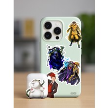 Zipzap Overlord Anime Telefon Laptop Bullet Journal Yapışkanlı Folyo Sticker Paketi
