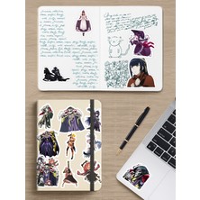Zipzap Overlord Anime Telefon Laptop Bullet Journal Yapışkanlı Folyo Sticker Paketi