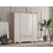 Patiko Swing Bdlp 050 4 Kapılı Dolap Sonomo