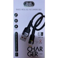 Subzero CL83 6A Lıghtnıng Hızlı Sarj Kablosu Metal
