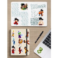 Zipzap Dragon Ball Anime Telefon Laptop Bullet Journal Yapışkanlı Folyo Sticker Paketi
