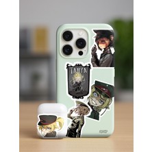 Zipzap Youjo Senki Anime Telefon Laptop Bullet Journal Yapışkanlı Folyo Sticker Paketi