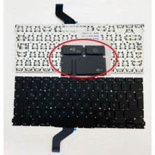Ni-On Apple MacBook Pro A1425 13.3'' MD213 V128385ES MD212LL Uyumlu notebook Klavye (Siyah Tr)