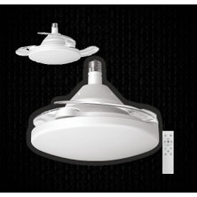 Dolunay Fan LED Ampul (Hayalet Pervaneli) (Beyaz) CT-1156