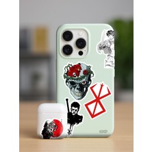 Zipzap Berserk Anime Telefon Laptop Bullet Journal Yapışkanlı Folyo Sticker Paketi
