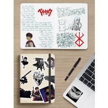 Zipzap Berserk Anime Telefon Laptop Bullet Journal Yapışkanlı Folyo Sticker Paketi