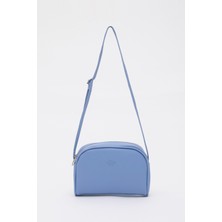 Mavi Shk25 Mini Urban Çapraz Askılı Tek Bölmeli Suni Deri Kol ve Omuz Çantası