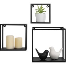 Apex Üç Parça Duvar Raf Seti