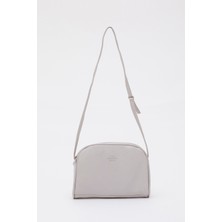 Gri Shk25 Mini Urban Çapraz Askılı Tek Bölmeli Suni Deri Kol ve Omuz Çantası