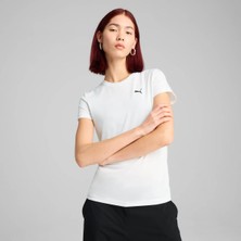 Puma Ess Poly Tee Beyaz Kadın T-Shirt 682376-02