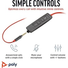 Poly / Plantronıcs C3225USB-A/C Stereo Kulaklık