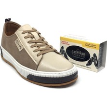 Lisans %100 Hakiki Nubuk Deri Ortopedik Erkek Günlük Sneaker Yazlık Ayakkabı Yeni Sezon 40-44