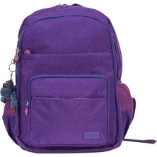 Pippa Koral Krinkıl Kumaş Kız Çocuk Dört Bölmeli Okul ve Günlük Sırt Çantası - CNT8025-08