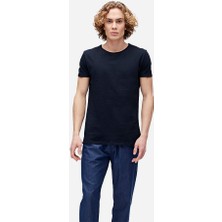 Bad Bear O-Neck Lacivert Basic Erkek Tişört